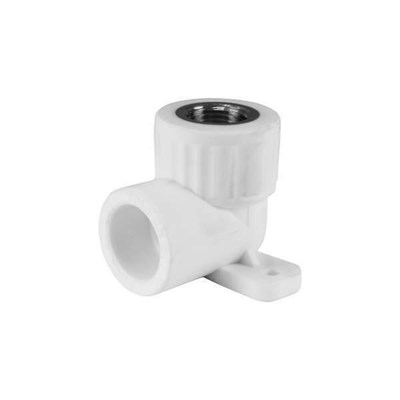 Угол с внутренней резьбой (простое крепление) 20х3/4" (60/15) (Valfex) БЕЛЫЙ 10694