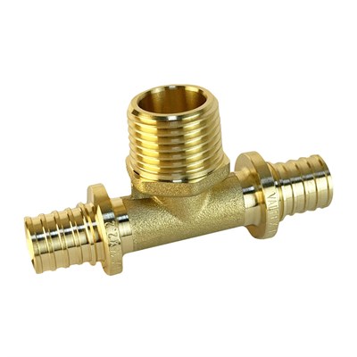 Тройник надвижной с переходом на нар.р. 32(4,4) х 1" х 32(4,4) (VALFEX) (50/5) К 10799