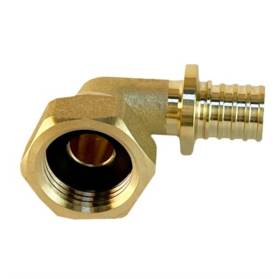 Угольник надвижной с накидной гайкой 25(3,5) х 3/4" (VALFEX) (130/10) К 10816