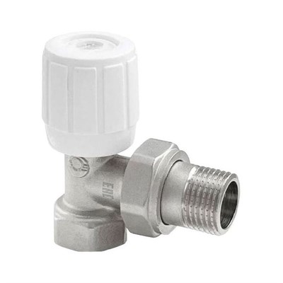 Клапан VALFEX для радиаторов, ручной угловой 1/2" (компактный) (120/8) К 11140