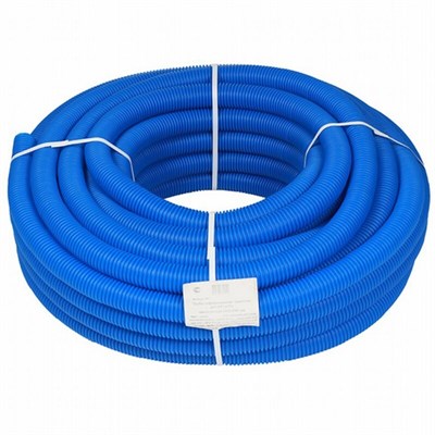 Труба защитная двустенная N ПНД/ПВД 160мм синяя (50м) SN6 с муфтой 11420