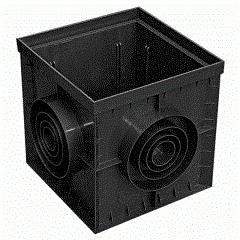 Дождеприёмник пластиковый (с комплектующими) 300х300 10111