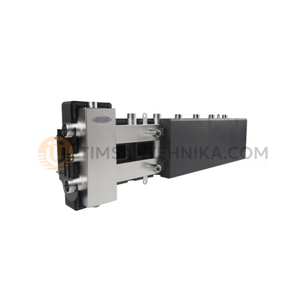 Гидравлический разделитель-коллектор TIM из нержавеющей стали М2+1 в изоляции ZSb.1502.S.M2+1 10205
