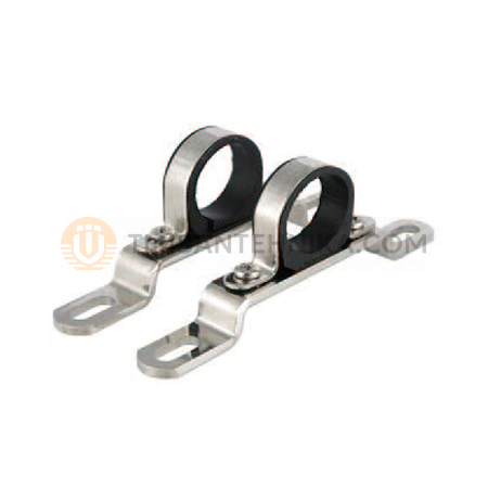 Пара низких кронштейнов для коллекторов из нержавеющей стали 1", FZ038-4S 10312