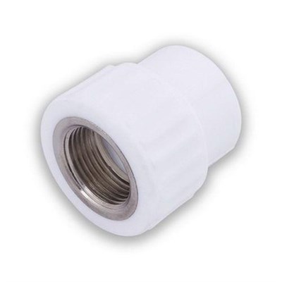 Муфта переходная с внутренней резьбой  25 x 1" (60/15) (Valfex) БЕЛАЯ 10521