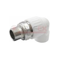 Угольник с американкой для радиатора наружная резьба 25х3/4