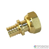 Соединитель надвижной с накидной гайкой 20(2,8) х 3/4