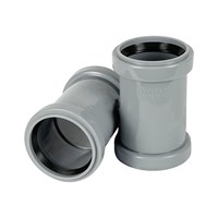 Муфта PRIME двухраструбная 110 мм для вн. малошум. канализ. (60) VALFEX (соединительная, с перегор.) 10940