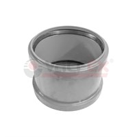 Муфта двухраструбная 110 мм вн. канализация (60) VALFEX (ремонтная, без перегородки) 10995