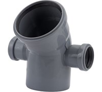 Отвод универсальный 110/50х45° лев.-прав. вн.канализ. (30) VALFEX 11017