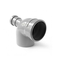 Отвод универсальный 110/50х87,5° фронт-тыл вн.канализ.(30) VALFEX 11022