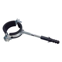 Хомут оцинк.с резин. уплотнением VALFEX   3/4