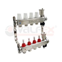 Коллекторная группа НЕРЖ со встр. расх. в сборе, 1