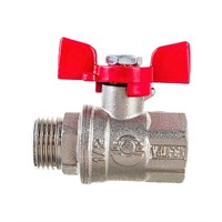 Кран шаровой латунный PREMIUM для ВОДЫ   1/2