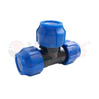 Тройник ПНД компрессионный  40-40-40 (16/4) VALFEX 11376