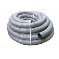 Труба дренажная двухслойная N ПНД d200 с перф. в фильтре Гронт 90 г/м2 (40м) SN6 с муфтой 11394