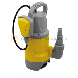 Фекальный насос Tim 750 Вт, Напор 8м, частицы до 35мм AM-WPD750-02GT 10130