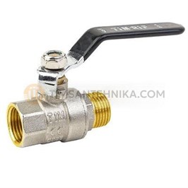 Кран шаровой TIM НВ 1 1/4, ручка рычаг DE1209X 10182