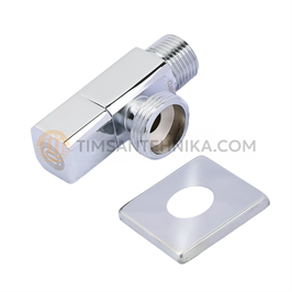 Кран шаровой угловой TIM BL5823 для бытовой техники 1/2x3/4 BL5823 10189