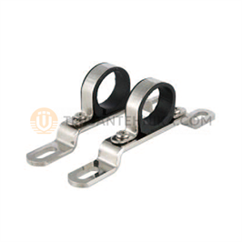 Пара низких кронштейнов для коллекторов из нержавеющей стали 1