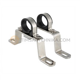 Пара высоких кронштейнов для коллекторов из нержавеющей стали 1