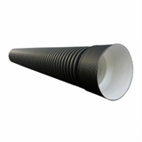 Труба гофрированная с раструбом FD-PLAST SN 6-7 Ø315/276 10066