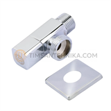 Кран шаровой угловой TIM BL5823 для бытовой техники 1/2x3/4 BL5823 10189