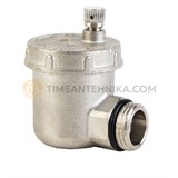 Автоматический воздухоотводчик УГЛОВОЙ TIM 1/2 с верхним выпуском Никелированный BL5815 10215